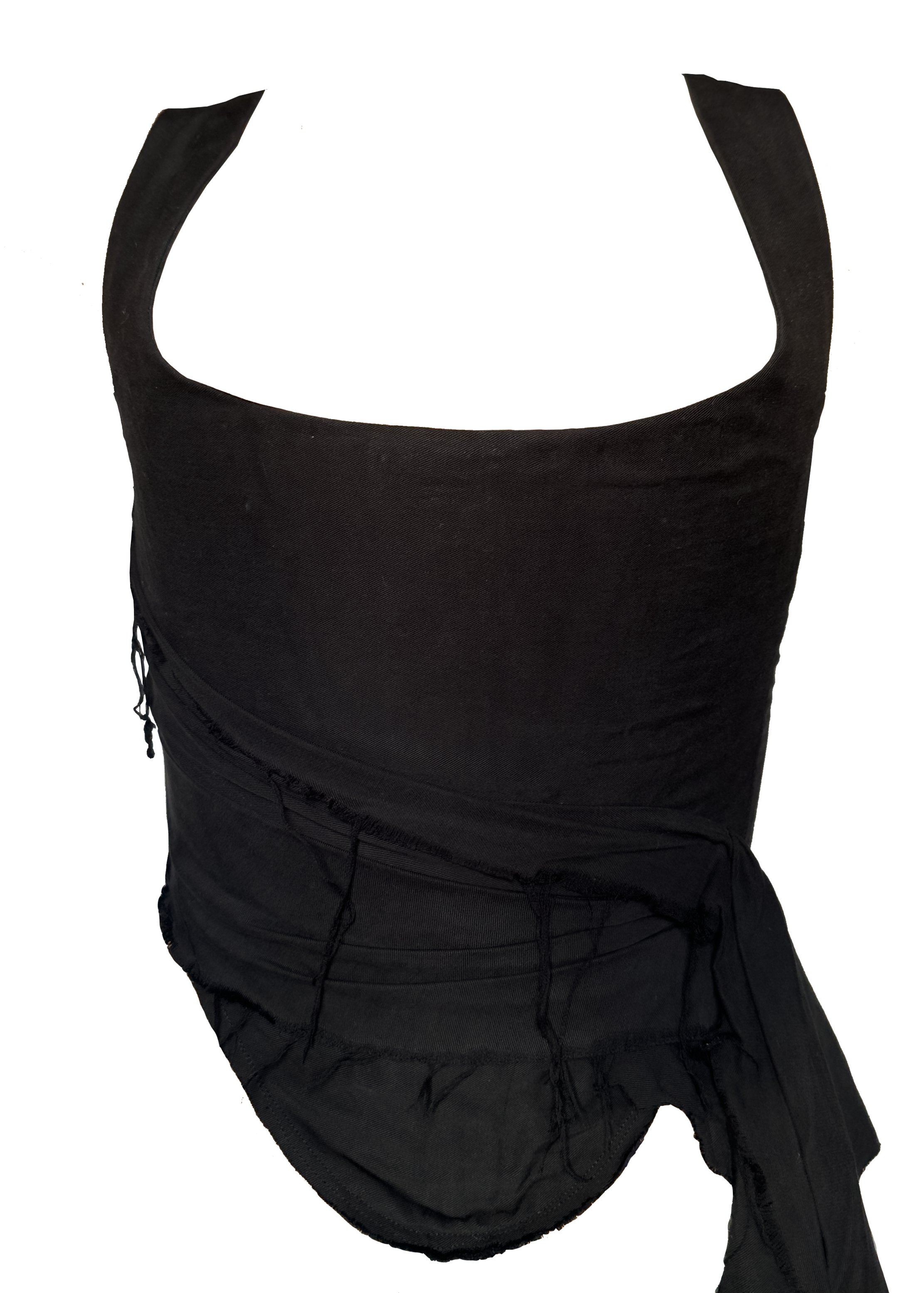 Frontline corset in Black